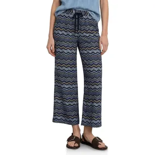 STREET ONE Stoffhose High Waist Blau 40