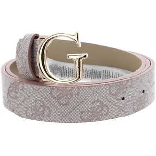 GUESS Gürtel Vikky Adjustable Pant Belt W95 Blush Logo - kürzbar