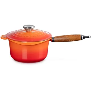 Le Creuset Tradition Profitopf 18 cm ofenrot mit Holzgriff