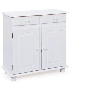 Interlink Sideboard 88 x 87 x 43 cm Weiß