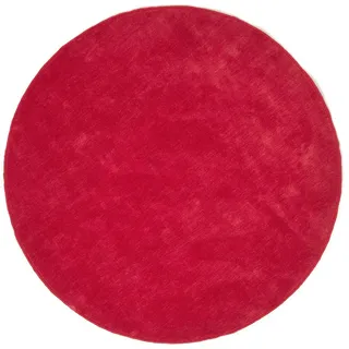 Homescapes Kurzflor-teppich rund getuftet 150 cm,