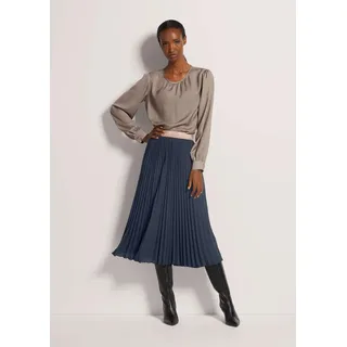 Madeleine Maxirock Damen Faltenrock Blau 38
