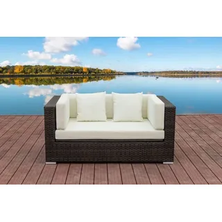 OUTFLEXX Gartenlounge-Bank BasicLine W37 braun