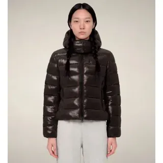 Save The Duck für Damen. D31470W-LOVE23 Cosmary gesteppte Jacke braun (XS), Lässig, Nachhaltig, Recyceltes Nylon