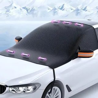 LJWAN Magnetische Frontscheibenabdeckung für Audi a1 a1 s-line a1 sportback a1 s a2 a3 s-line a3 8p 8v a3 sportback, Wasserbeständig Staubmagnet Windschutzscheiben Abdeckung Auto Zubehör