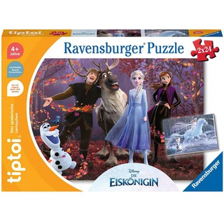 Ravensburger Verlag - tiptoi® Puzzle für kleine Entdecker: Disney Die Eiskönigin