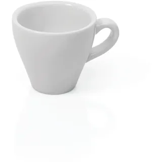 WAS Germany - Espresso Obertasse Set ITALIA WHITE, 90 ml, Set á 6 Stück, Porzellan