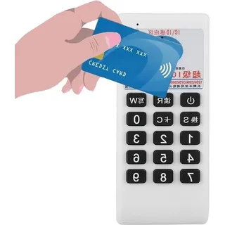 Portable RFID-Karte-Kopiergerät, ID-Karten-Scanner, RFID-Transponder-Kopiergerät, 125KHZ, 250KHZ, 375KHZ, 500KHZ, 13,56MHz mobiler Leser und Schr...