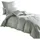 Tencel Grau/Silber 135 x 200 cm 80 x 80 cm