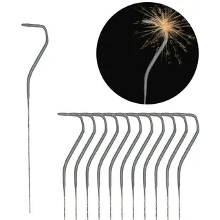 CEPEWA Geburtstagskerze Wunderkerze Zahl Sieben 2er Set Brenndauer 40-45 sek. Sternsprüher