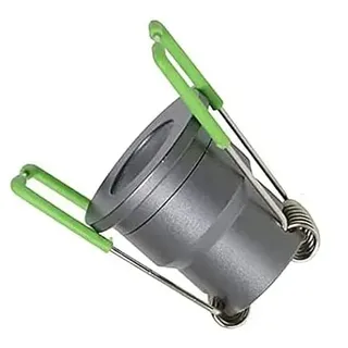 3W LED Mini Einbaustrahler 12V DC offene Kabel-Litzen, Warmweiss IP65 Wassergeschützt Dimmbar Spots für innen- und Außen (Anthrazit, Einzeln ohne Netzteil)
