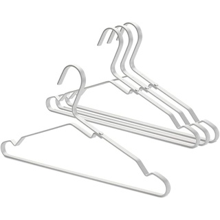 Brabantia Aluminium Clothes Hanger, Set of 4, Silver