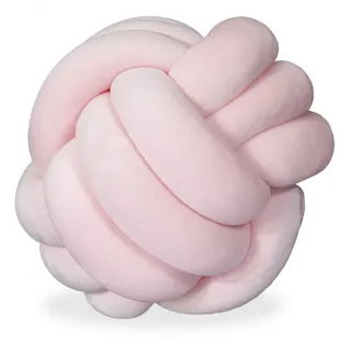 Relaxdays 2 x Knotenkissen rosa Rosa