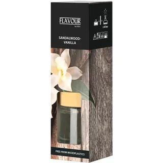 A.S. Création Premium Duftstäbchen Sandalwood Vanilla 100ml - zarter hochwertiger Raumduft 76105 für bis zu 60 Tage - Made in Germany