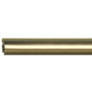 Gardinenprofil  (Länge: 240 cm, Messingoptik matt, Durchmesser: 25 mm)