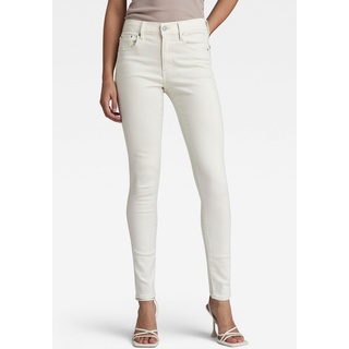 Skinny-fit-Jeans G-STAR RAW "330 Skinny Wmn" Gr. 30, Länge 32, weiß (paper white) Damen Jeans Röhrenjeans