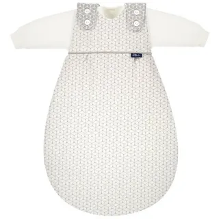 Alvi® Babyschlafsack Baby-Mäxchen 3-teilig Baumwolle (3 tlg., 1x Außensack, 2x Innensack), TOG Wert: 2.5 beige 50/56 | 56.00 cm