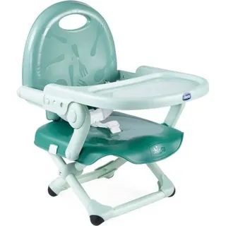 Chicco Pocket Snack Sitzerhöhung, Sage, Ultra-kompakt, Leicht, Verstellbar, 6-36 Monate