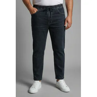 man's world plus Schlupfjeans Regular Fit Blau Schwarz 6XL