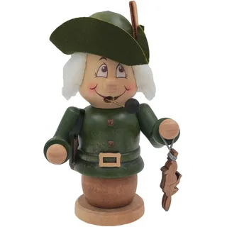 Kuhnert Erzgebirge - Wichtel Räuchermann,-figur,-männchen 14 cm - Jäger