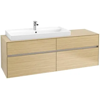 Villeroy & Boch Collaro Waschbeckenunterschrank C02900VJ 160 x 55 cm Nordic Oak