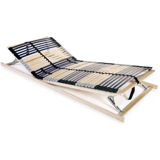 vidaXL Lattenrost mit 42 Latten 7 Zonen verstellbar 80 x 200 cm