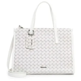 TAMARIS Francesca Shopper Synthetik White/Grey