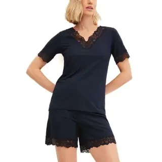 CALIDA Elegant Dreams Short Pyjama Blau 44/46