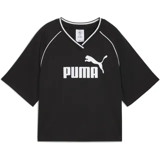 Puma Ess Relaxed Cropped Schwarz XS