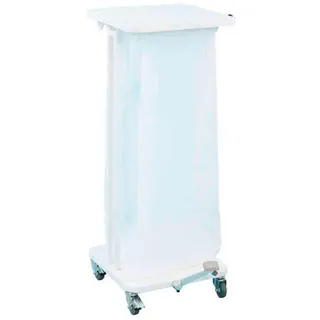 Proregal Mülleimer 60 l Weiß