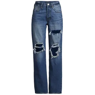 AÈROPOSTALE Regular-fit-Jeans 90S (1-tlg) Weiteres Detail blau