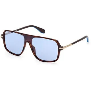Adidas Originals Or0100 Sonnenbrille - Dark Havana / Blue - One Size