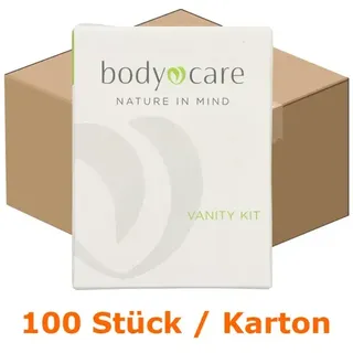 Hotel Vanity Kit Bodycare Kosmetikset 100 Stück kleines Kosmetikset für den Hotebereich, Kartonfaltschachtel