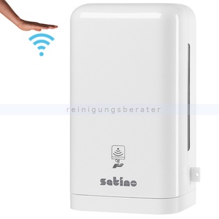 Sensorspender für Seife Wepa Sationo Kunststoff weiß 1 L berührungsloser Sensor Schaumseifen-/Seifenspender
