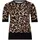 Animalprint Schwarz/Beige 38