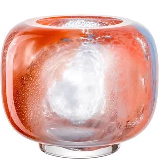 LEONARDO Dekovase LEONARDO "Vase CIPRIA DUE", bunt (mehrfarbig), B:23,5cm H:19,5cm T:23,5cm, Glas, Vasen