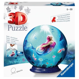3D Puzzle Ravensburger Puzzle-Ball Bezaubernde Meerjungfrauen 72 Teile