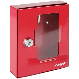HMF Notschlüsselkasten 15 x 12 x 4 cm Rot