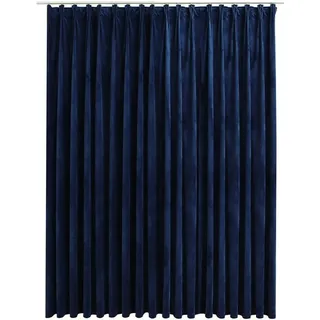 vidaXL Wayne Ösen 290 x 245 cm Dunkelblau