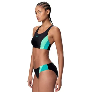 Speedo Badeanzug Speedo Colourblock Splice 2.0 Damen Bikini 8-004572003 34