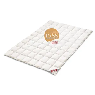 Bach's Betten Welt Mega Preis Canada Daunendecke extra Light Sommerdecke 100% Natur extraweiche Daunen Federn Klasse 1 (135 x 200 cm)