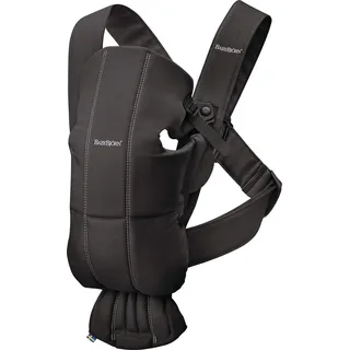 BabyBjörn Mini Gewebt, Schwarz