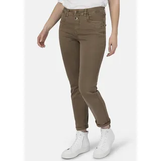 STOOKER WOMEN Boyfriend-Jeans Davos Colour Denim Boyfriend Fit Jeans Boyfriend Fit Casual Denim Lässige Passform für Damen beige 40