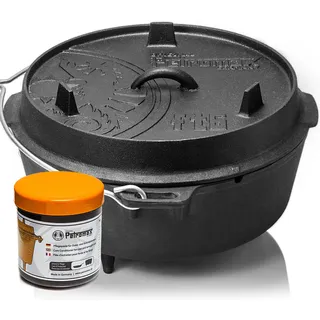 Petromax Dutch Oven Set ft6 Feuertopf+Plegepaste | Aktion 2024 von Mai bis Dez.