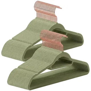 Songmics Kleiderbügel Samt 50 St.
