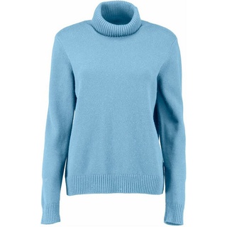 MAERZ Muenchen Rollkragenpullover MAERZ Rollkragen-Pullover hellblau aus hochwertiger Merinowolle blau 38