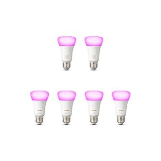 Philips Hue White & Color Ambiance E27 Bluetooth 6er-Set