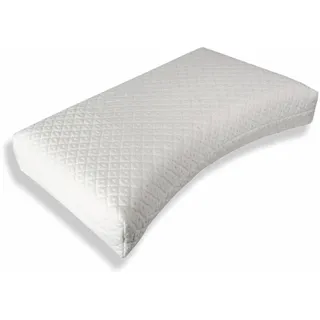 Cassenz Monaco | Latex Nackenstützkissen | Tencel® Bezug waschbar Medium | Höhe 9 cm