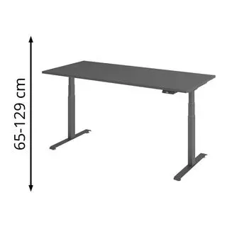 baselite Schreibtisch BaseLite grau
