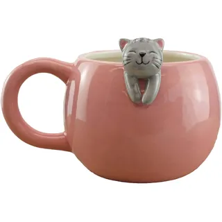 Winkee Katzen-Tasse 0,45 l Braun